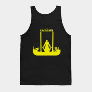 continental series john wick world graphic design illustration Tank Top